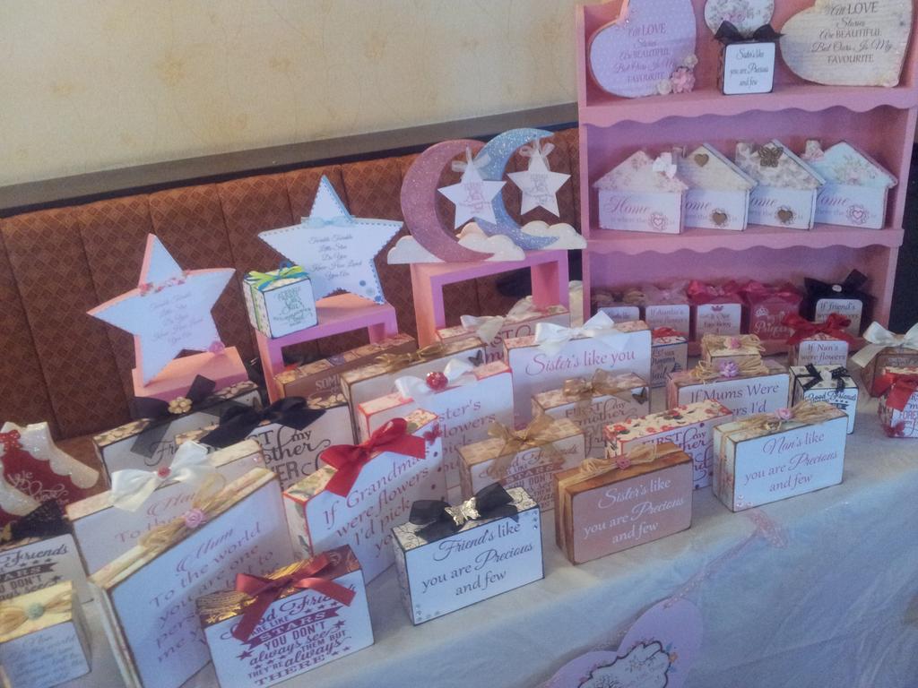PrettyLthings1's tweet image. #mylateststallday #pavillions each item hand cut &amp;amp; handmade by me :-)
#onlythebestwilldo