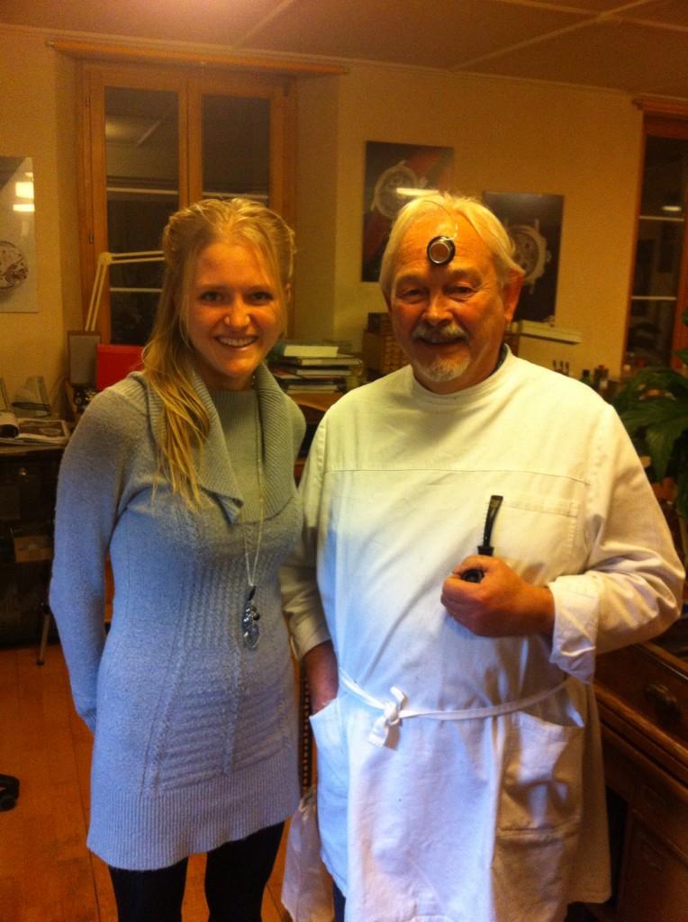Philippe Dufour &amp; me Passion#emotions#memorable#unreal