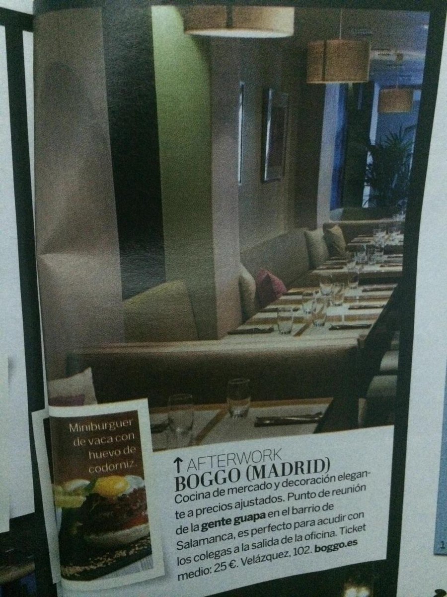 BOGGOMadrid's tweet photo. Este mes nos recomiendan en @RevistaWoman http://t.co/bX3Pg2YuEa