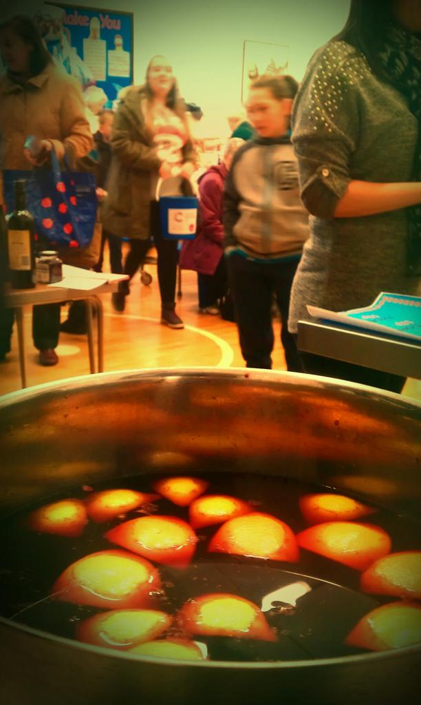 St John's Winter Market is underway, come on down to St John's school before the mulled wine runs out.