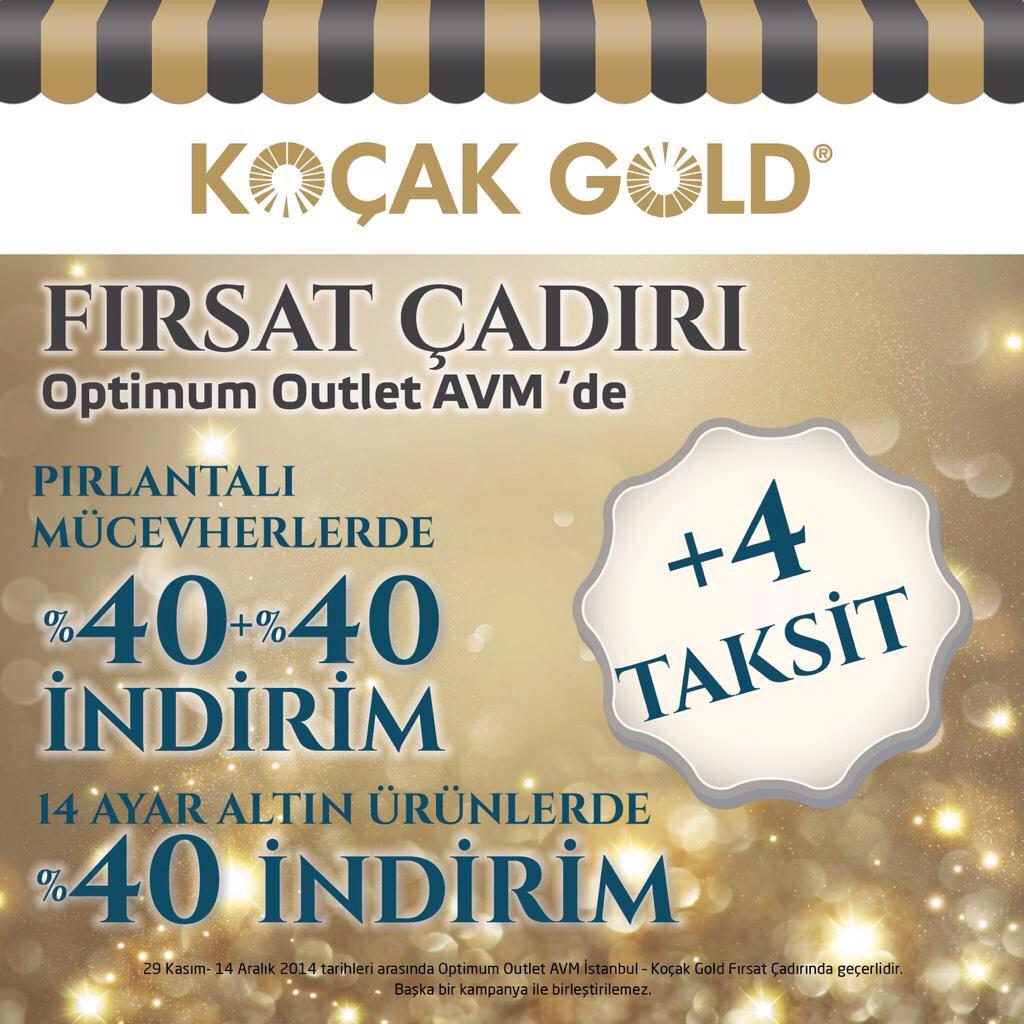 Koçak Gold Fırsat Çadırı Optimum AVM'de!
kocakgoldfirsatcadiri.com