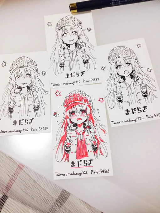泣かせてみたらちょっと失敗した気がしたから塗りの実験に使ってみたんだけど これはこれでありかも 