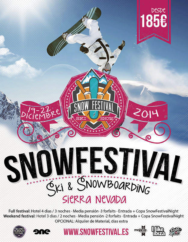 snowfestivals's tweet photo. http://t.co/xnpLyQdYY0 
desde 185€

Hotel***
Media Pensión buffet libre
Forfait
Entradas+copa
Djs
Y+
RT y GANA VIAJES http://t.co/W4Slb4eeR9