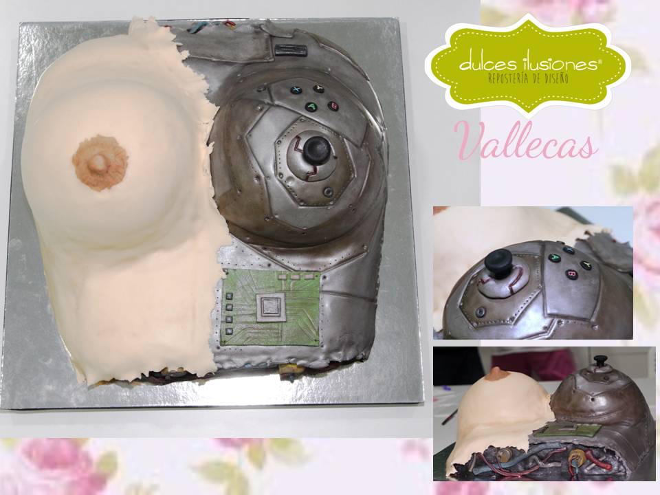 DIVallecas's tweet photo. Mitad mujer, mitad consola de videojuegos.
...2 pasiones reunidas #Mmmm #XBOX #ROBOCAKE
http://t.co/6I66BCuezp http://t.co/HbtsbFQCPx