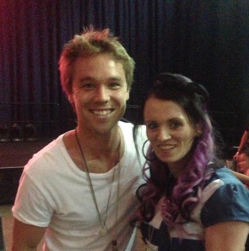 aramat16's tweet photo. Spotted @linc_lewis at Jack Gleeson's panel at Supanova today &amp; he was lovely enough to take the time to get a photo. http://t.co/xr30FGtiUS