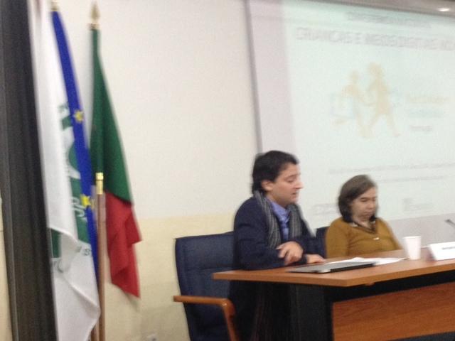 NetchildrenPT's tweet photo. Conferência NCGM: Bernardo Mota, da PT, e Maria João Silva, do Instituto Politécnico do Porto, comentam os resultados http://t.co/nXkWhsCaDi