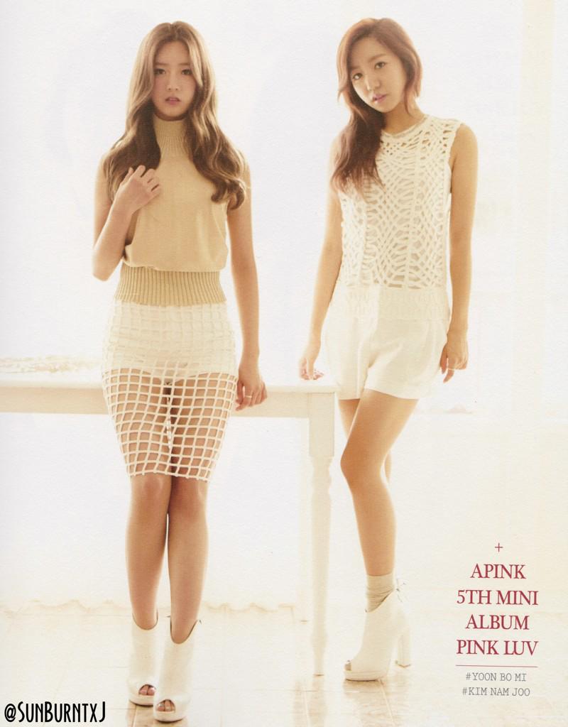 On Twitter Scans Apink Pink Luv Album Bomi Namjoo Please Take Out With Full Credits Http T Co Zvqqoctu0t