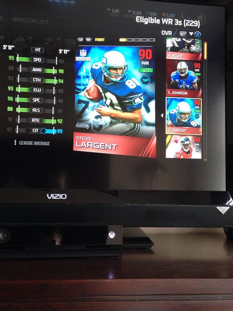 WeFindGiveaways's tweet image. RT and Follow @MUTGenius101 to win this Steve Largent