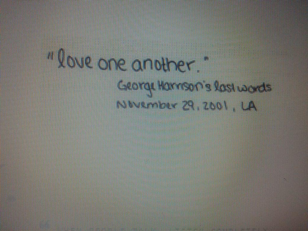 Rip George Harrison, we miss your gorgeous smile.