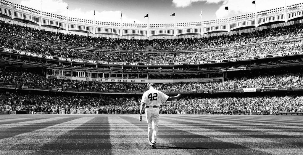   The great what a powerful photo, wow! Happy Birthday, Mariano Rivera!