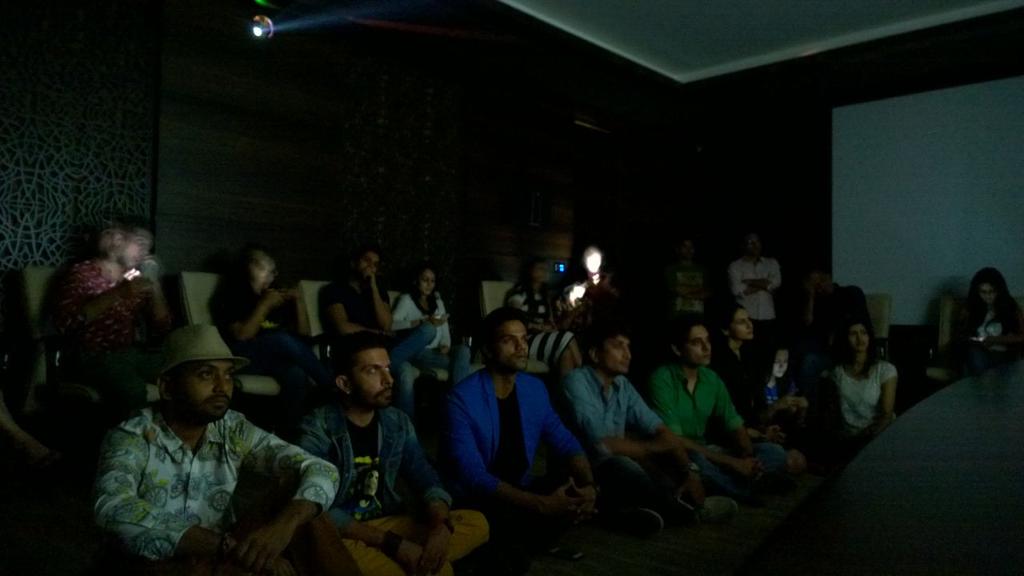 The entire NIM gang watching tonight's episode together! #Everest #convocationepisode <a href="/StarPlus/">StarPlus</a>