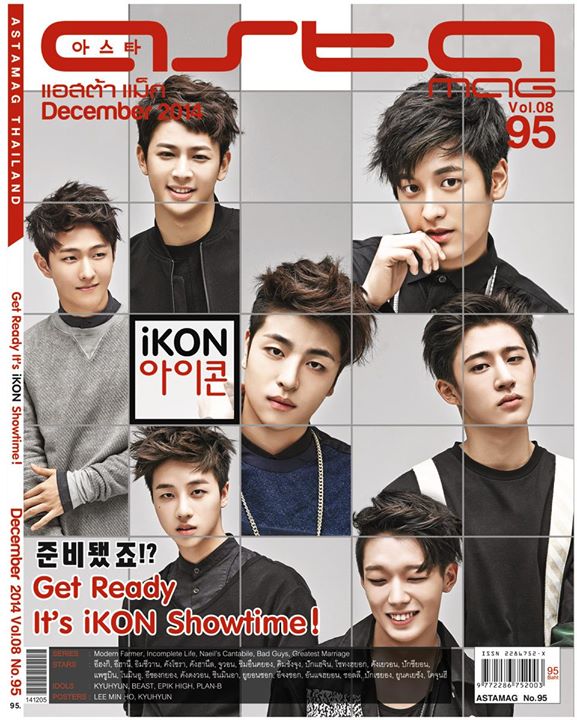 iKON_INTL's tweet photo. [PHOTO] IKON as cover of #ASTAMAG #ASTAMAGiKON (cr. owner) http://t.co/XQd4EPg7N8