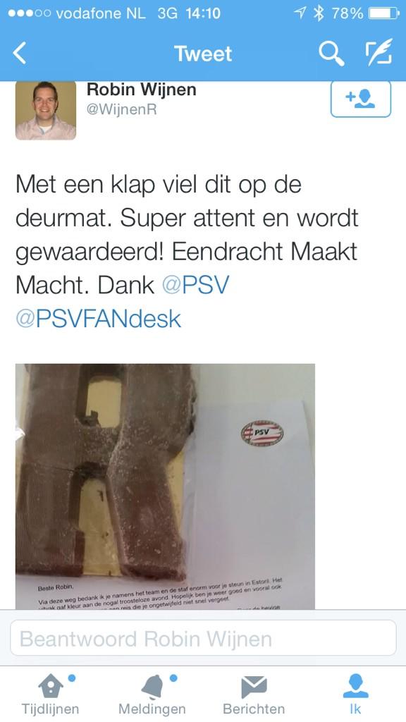 Leuk als snel schakelen gewaardeerd wordt! #psv