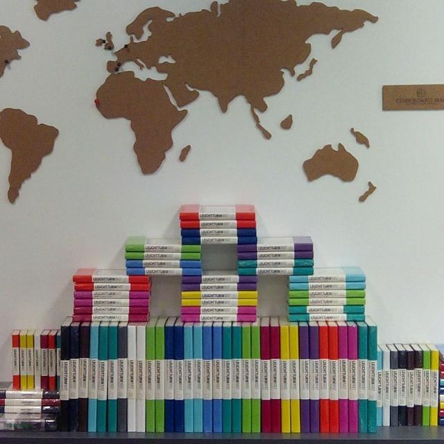 TheZoomAgency's tweet photo. Lots and lots of new Leuchtturm1917! Stack them high! @leuchtturm1917 #zoompr http://t.co/IqmikzQtMw http://t.co/4imOlFFoIX