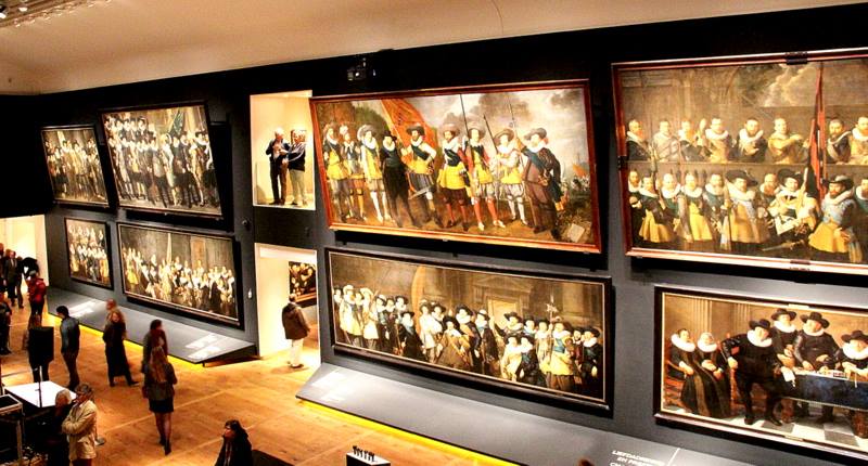 Nieuwe tentoonstelling geopend in de Hermitage. Uniek om deze grote schilderijen eens allemaal in een ruimte te zien!