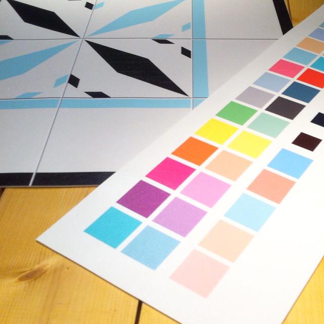 Huamanstudio's tweet photo. Let's play!! Colour test for our new branding project - Hidraulik http://t.co/c75nnQzlgx