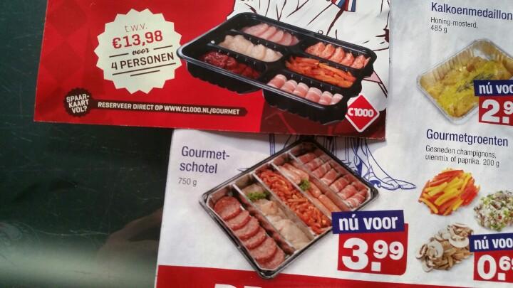 Bijna hetzelfde...... Alleen de prijs is anders