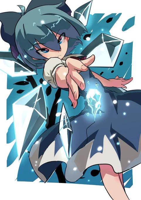 チルノ#深夜の真剣お絵描き60分一本勝負 