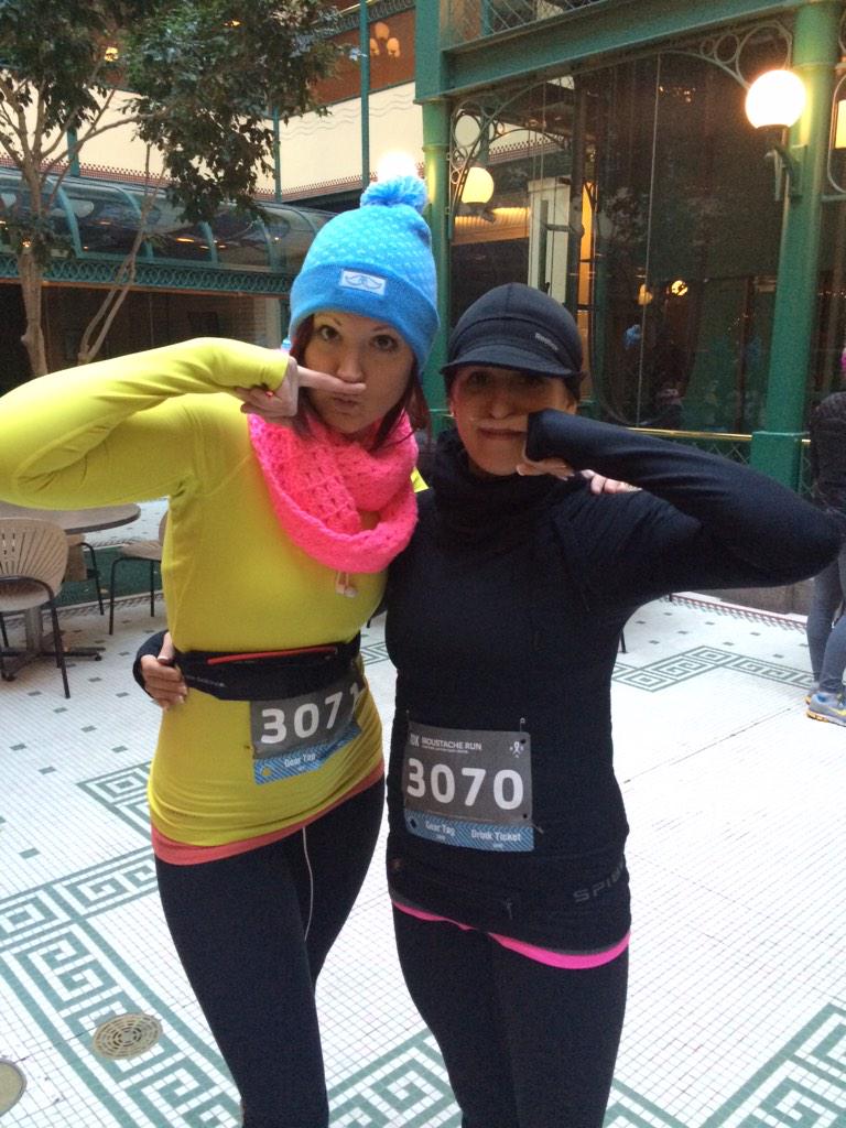 Jessi_Noble's tweet image. No mustache? No problem. @amersb10 @MoRunners #MoRunners #MustacheRun