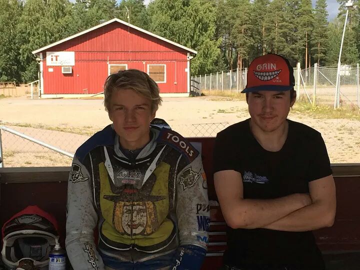 Lugnet före stormen!
Robin Norman med Mekaniker 1!