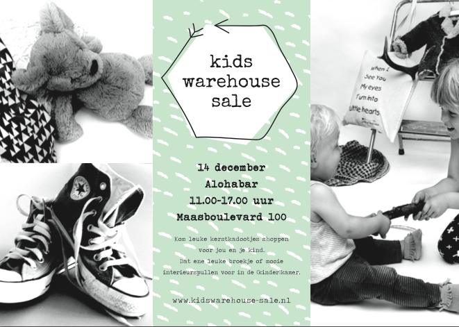 “<a href="/Kwarehousesale/">Kids Warehouse Sale</a>: komen jullie ook #kidswarehousesale #rotterdam #alohabar 14 december van 11-17 uur ”