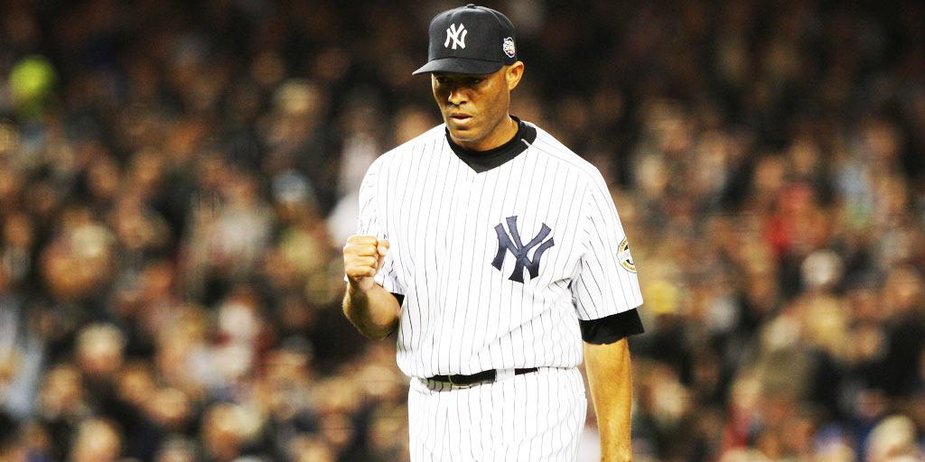 Yankees's tweet photo. Happy 45th birthday to the greatest closer in baseball history! RT to wish Mo a happy birthday. http://t.co/2PtA6DX93r