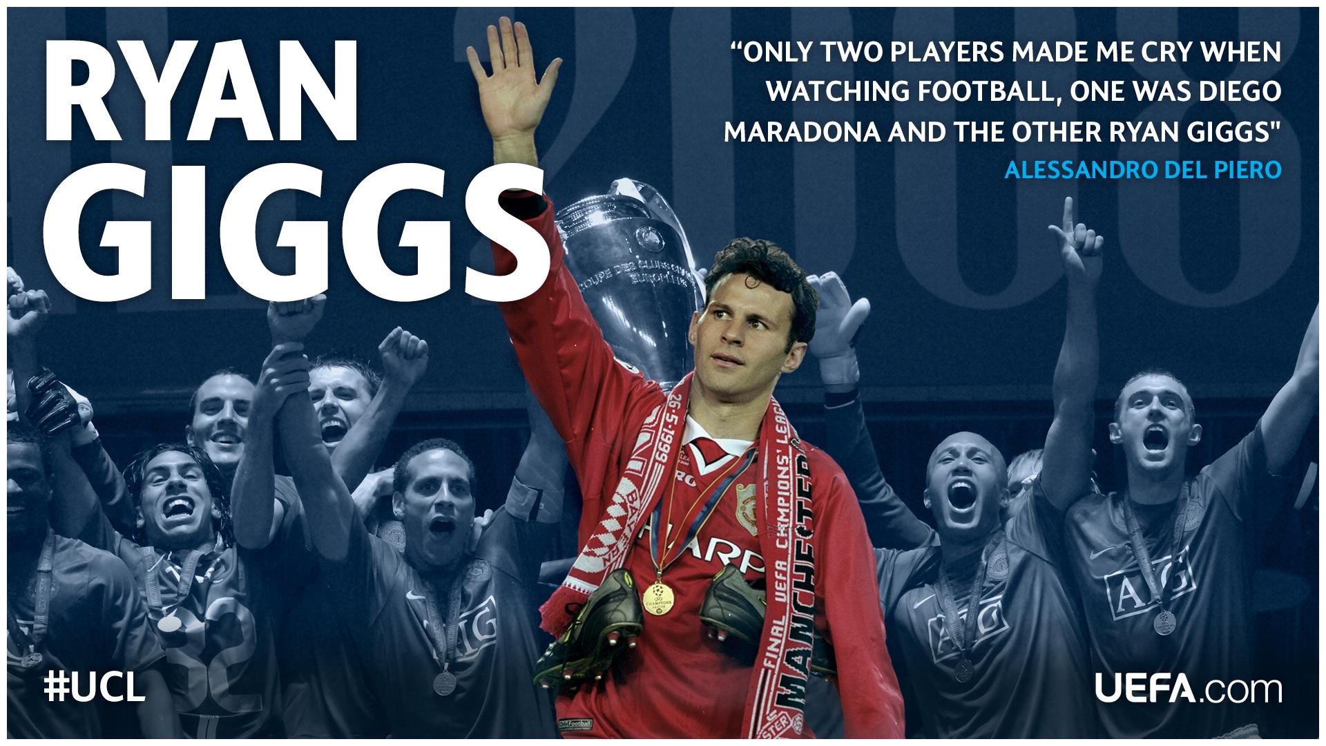 Happy Birthday Giggsy~ " Happy birthday to & legend Ryan Giggs! 