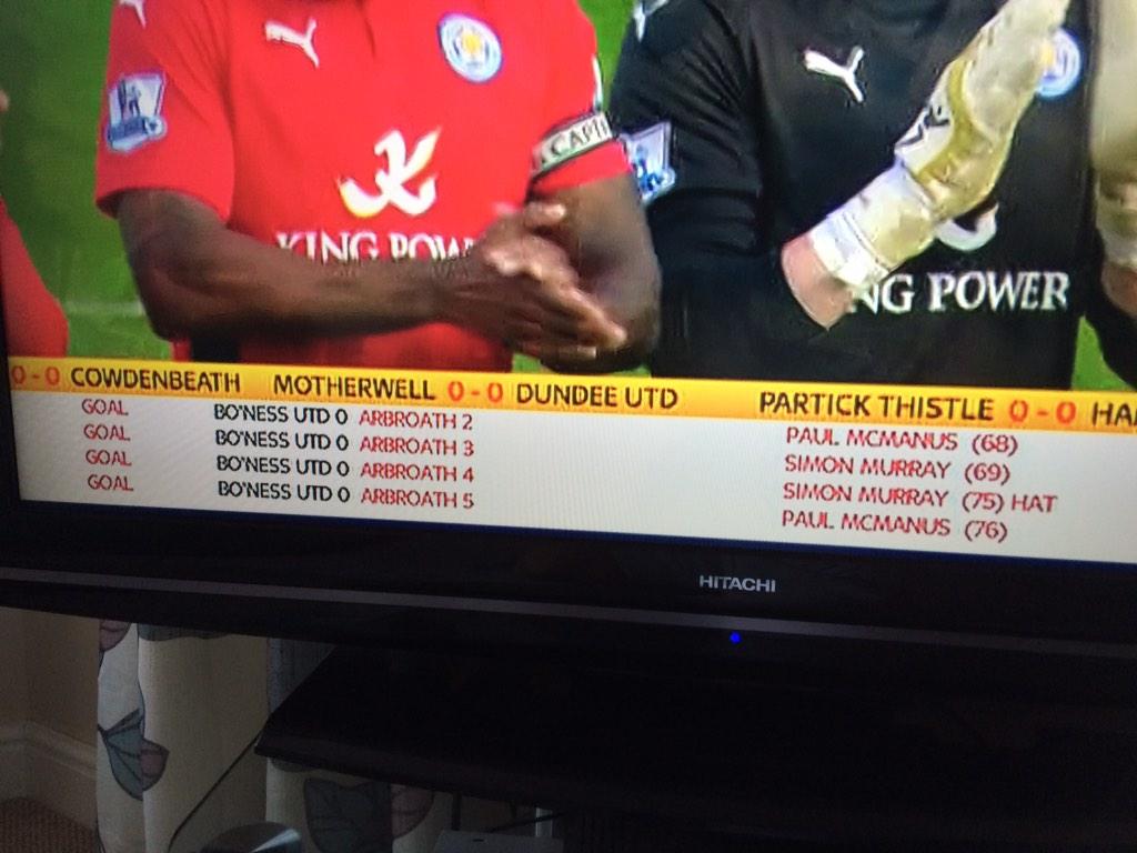 KevinDip's tweet photo. Hats off to the Arbroath manager.. #tactics @FootyAccums http://t.co/GCdeRokv5X