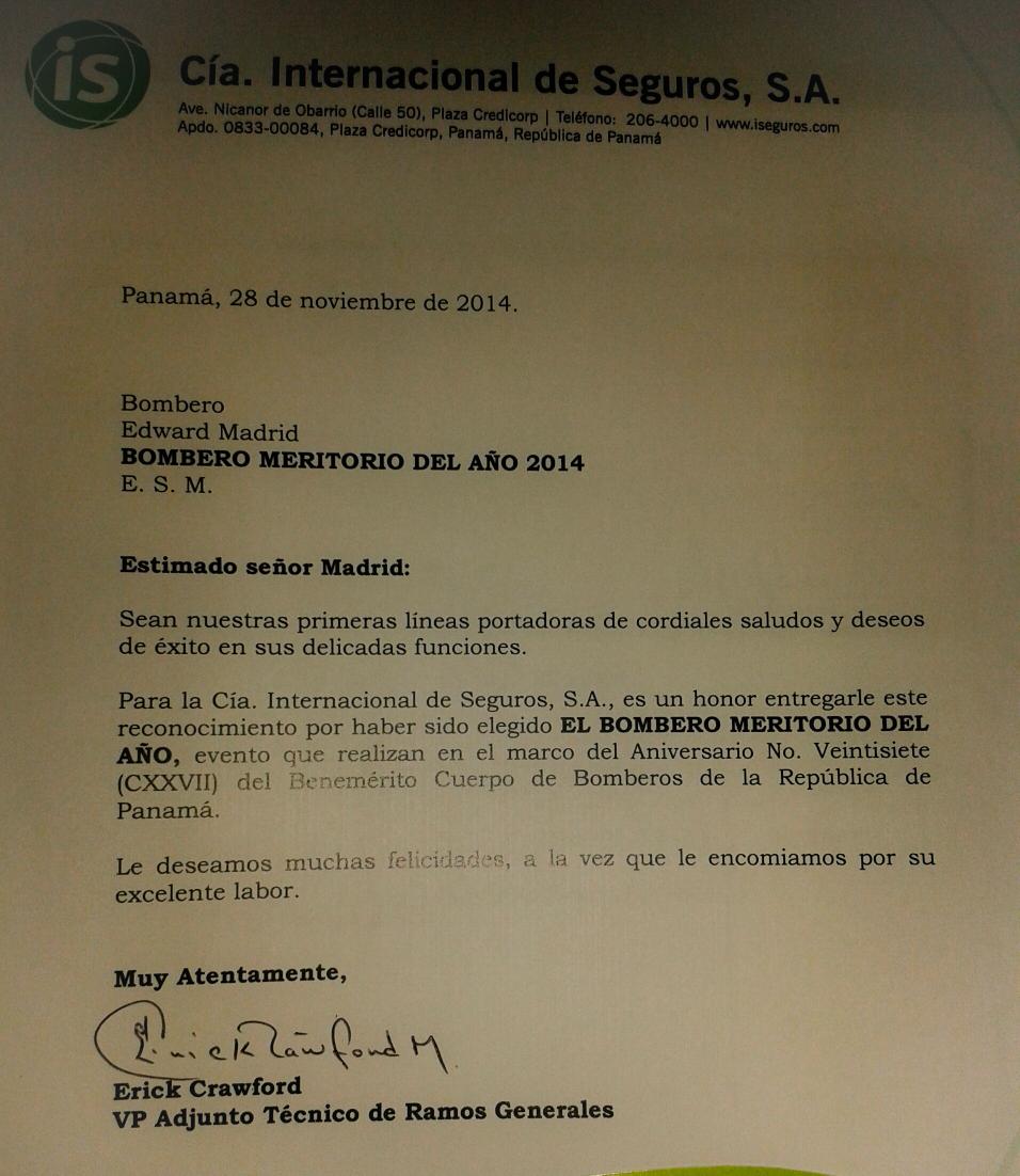 #OrgullososDeSerBomberos