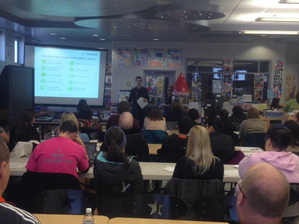 GECPIC's tweet photo. Great turn out! Cyber bullying and Internet safety presentation on now! #gecpic @gecdsbpro http://t.co/a9GcU9HcLT