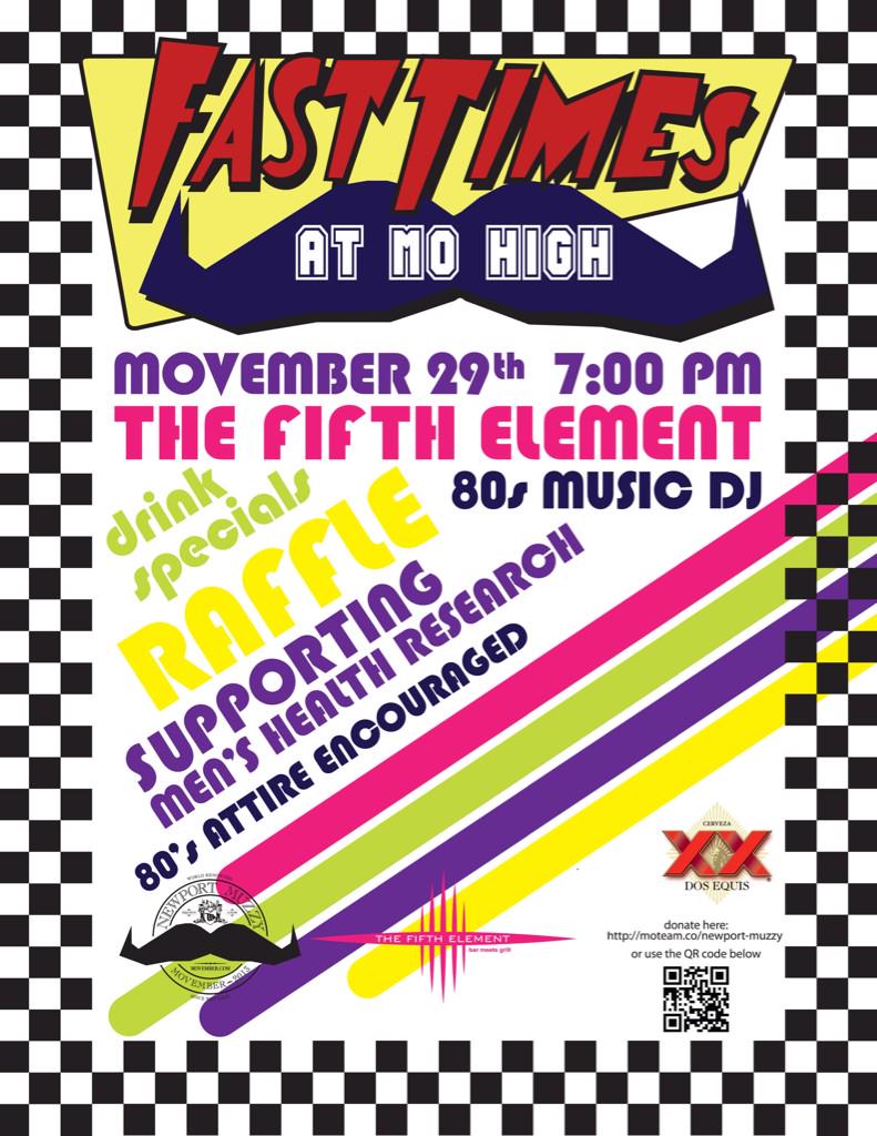 Tonight's the Newport Muzzy Shave Off!! 7pm-Close @ 5th Element!