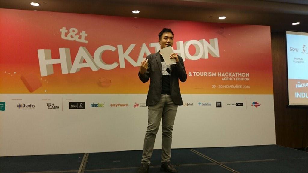 GoruApp's tweet photo. In other news we shared Goru and the #gorurace at the travel hackathon today in Singapore! http://t.co/M8FXZDyxVl