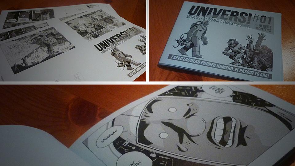 canborrissol's tweet image. Comprat l'Univers #1, del sr. @AlbertMonteys. El llegiré tal com m'agrada :) #paperpaper #WCreading @PanelSyndicate