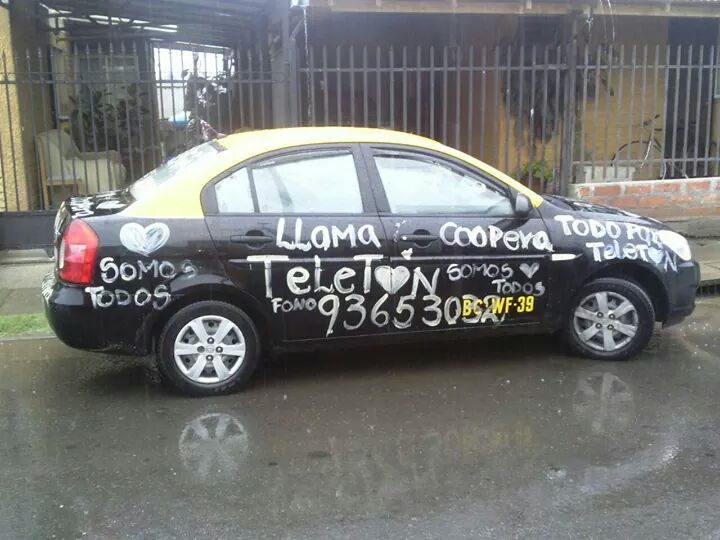 rdohidalgo's tweet image. Concejal y taxista de Qta de Tilcoco se pone con la Teleton todo el dia de trabajo para @Teleton @Teleton_VI