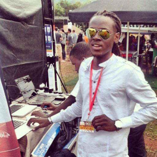 davidmwima's tweet photo. @creativemodeug making thinks work behind the scene at the Uganda museum #KBF2014 http://t.co/zy7VYUiwlN