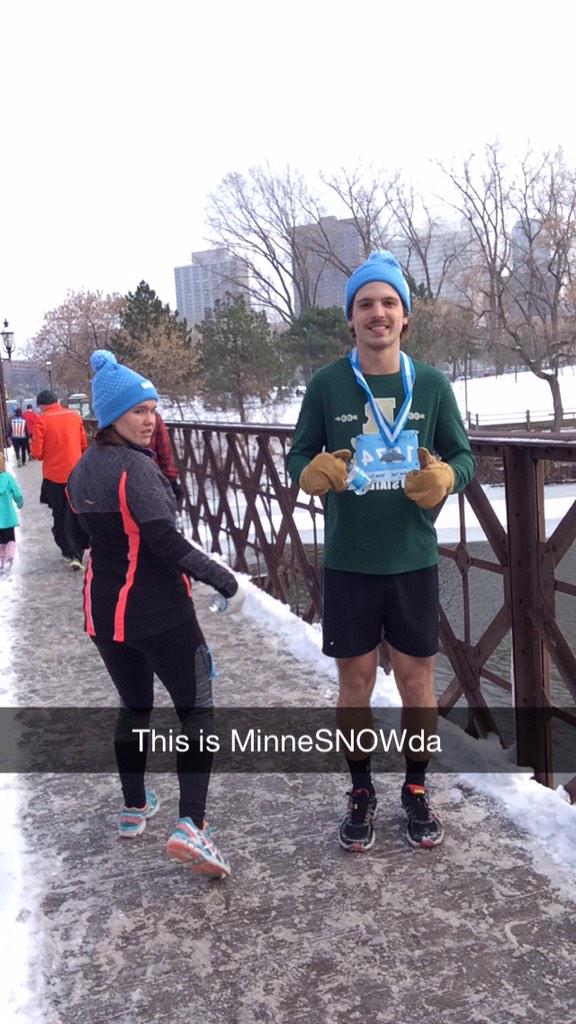 brenna_gould's tweet image. This is MinneSNOWda #morunners
