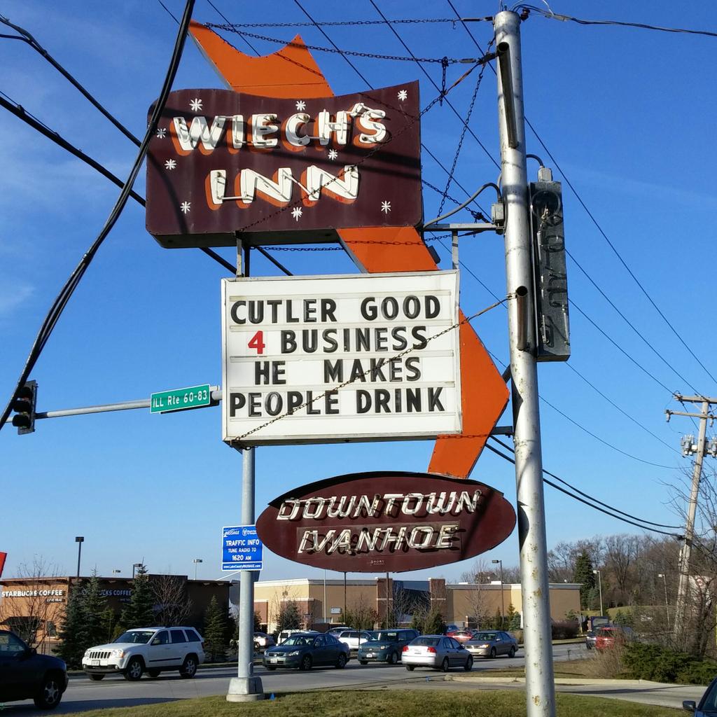 Sign in Mundelein, Illinois (via ChadPlass) Darren Rovell Scoopnest