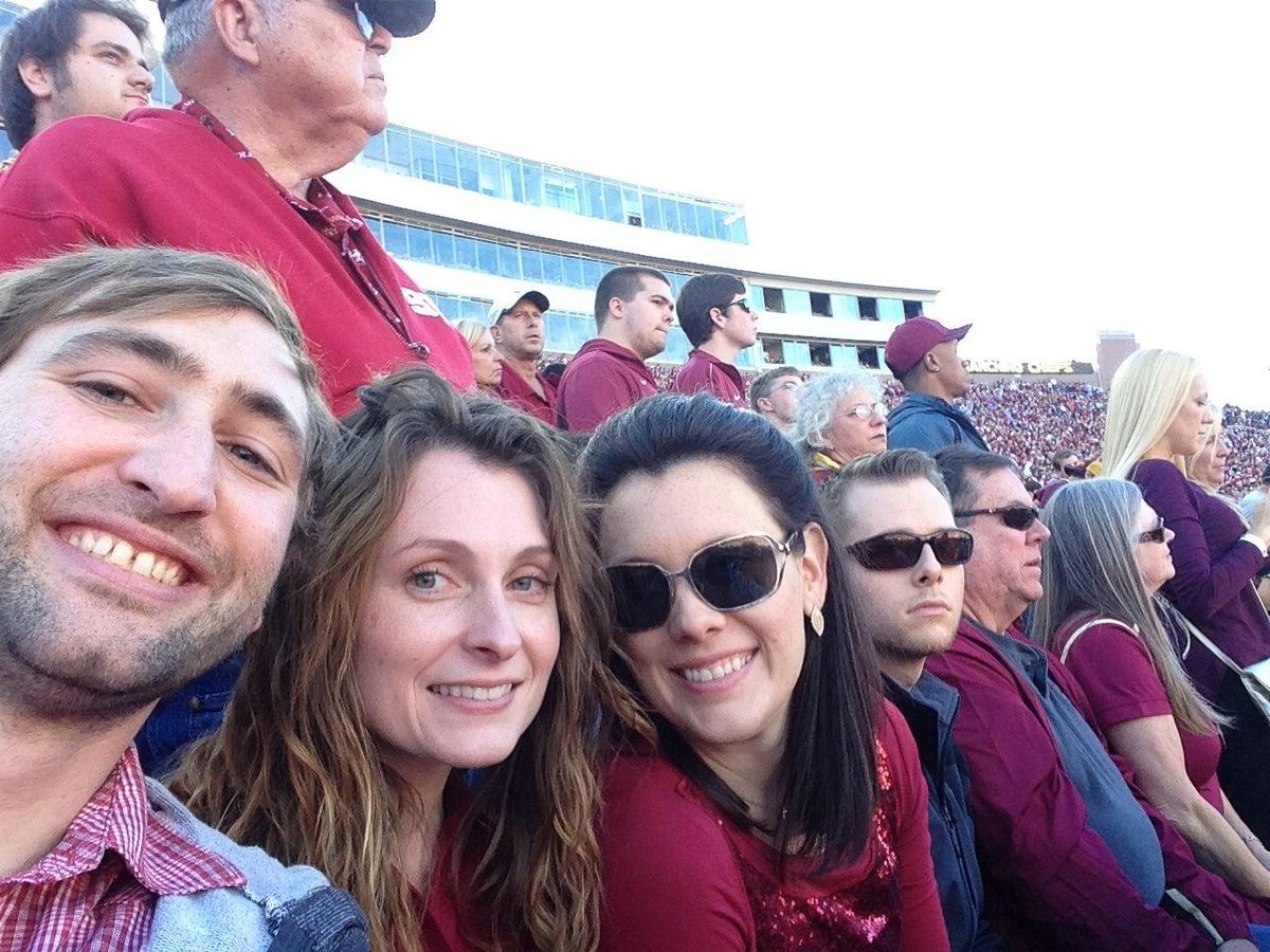BaconFit's tweet photo. @bertkreischer greetings from Doak! Go NOLES! http://t.co/Qqifl8IVJg
