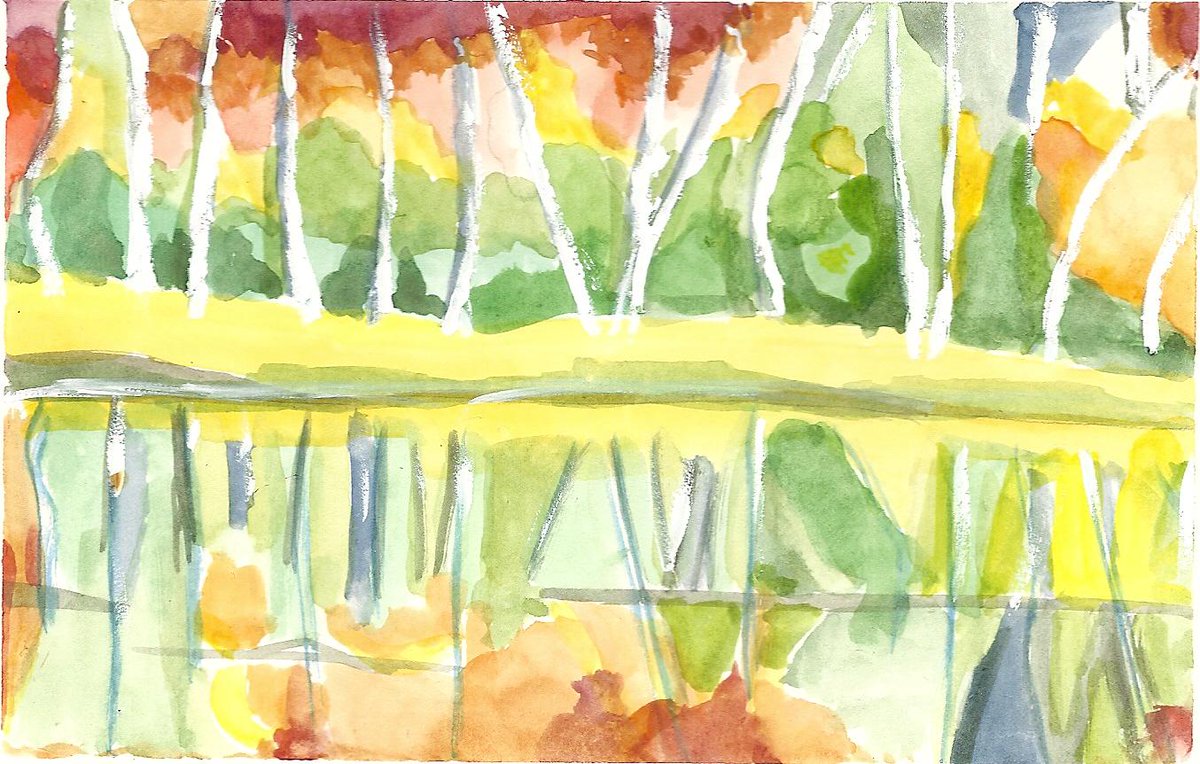 Fennec_Arts's tweet image. Missing October -- some of my paintings from autumn :) bit.ly/1xWH6rE #watercolor #painting