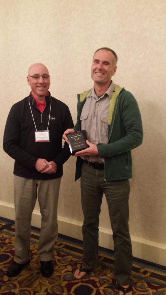 LU_Rowing's tweet photo. Peter Somerwil wins @ROWONTARIO President's award! Well deserved!  @badgersrowing @BrockBadgers http://t.co/Kd4HmAaABe