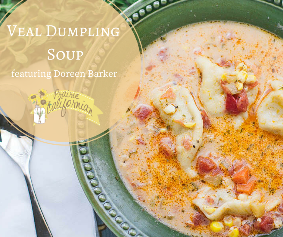 PrairieCA's tweet photo. Veal Dumpling Soup featuring @cnyfarmgirl http://t.co/TYNAaX7r8w #veal #30daysoffood http://t.co/2ba56gFuW7