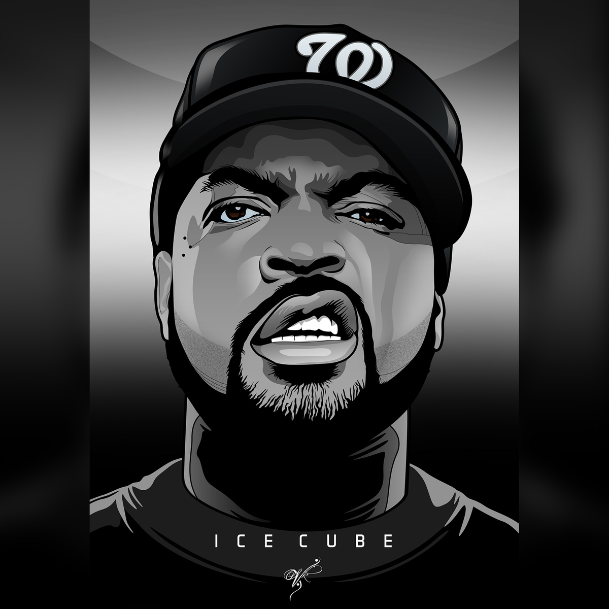 icecube's tweet photo. Fan art via DholiVik http://t.co/cycdQ9DLp9