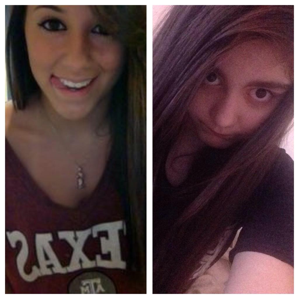 coogill's tweet photo. @ShadyO177 Hannah is on the left. I am on the right. We look nothing like each other SEE!! http://t.co/ogNFct91A1