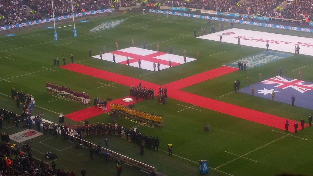 Deano_red2000's tweet photo. First international! #Twickers #carrythemhome http://t.co/otaQ38jFg8