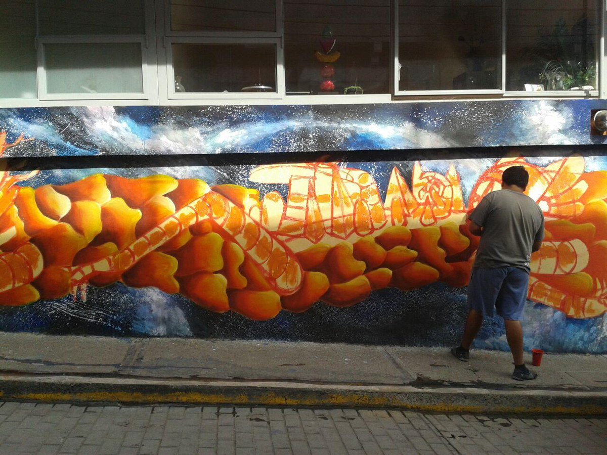 CiudadMural's tweet photo. Formas. #CiudadMuralXicotepec http://t.co/w3o4lNbuql