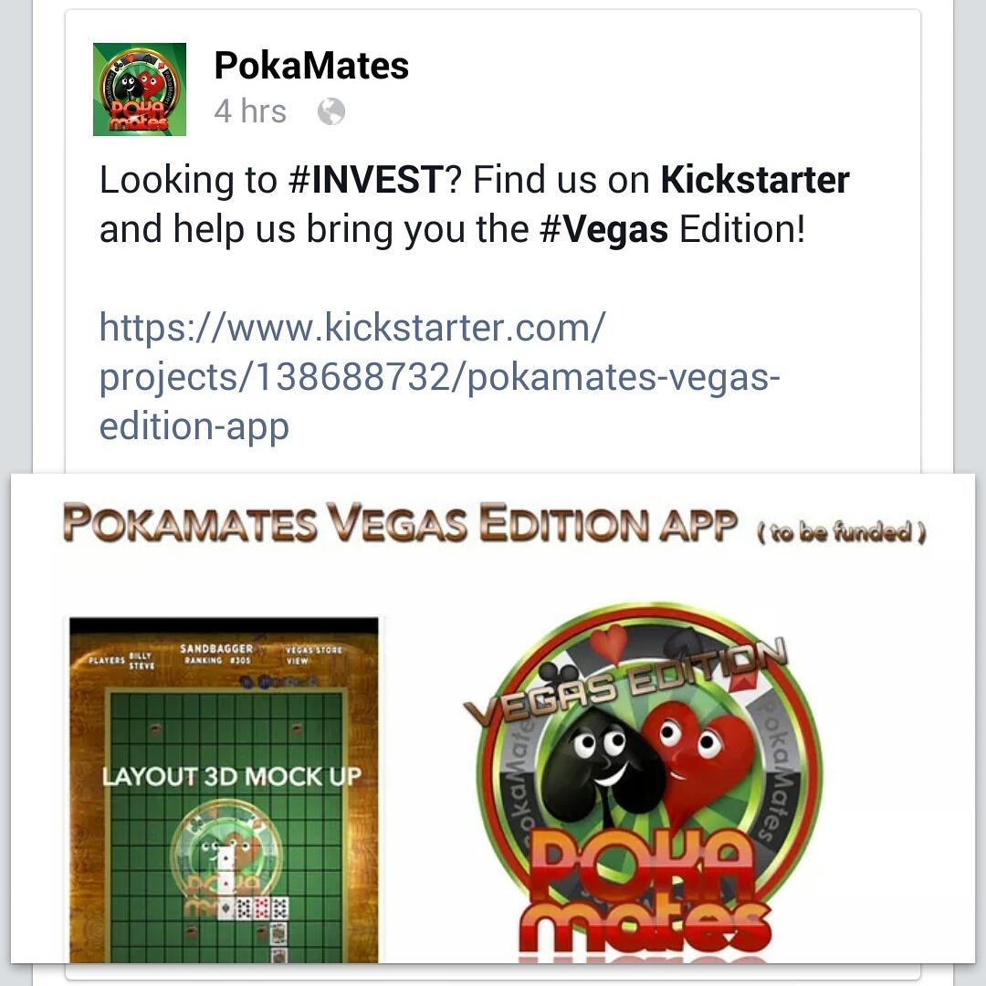 Pokamates's tweet image. Thanks for checking us out on #kickstarter  #slotsoffun #backtofamilygames