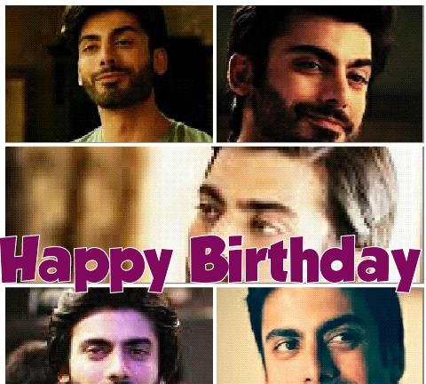 Happy Birthday Fawad Khan <3 Allah Bless You :) 