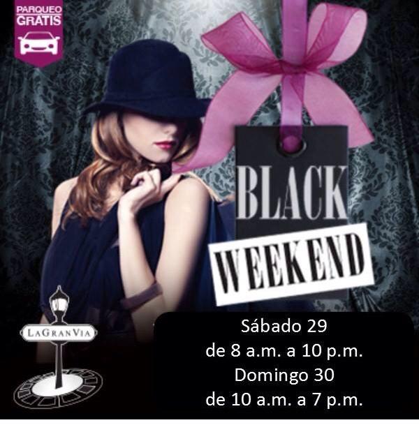 LAGRANVIASV's tweet photo. El #BlackWeekend continúa este sábado 29 y domingo 30 de noviembre!! Increíbles Descuentos y Promociones!! http://t.co/5DvVnzwnS7