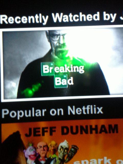 Liquidrican's tweet photo. Up for some breaking bad on netflix#Turnup http://t.co/QGMVF6JtJy