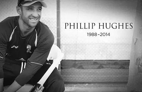  Happy birthday Phillip Hughes  You are not out in our hearts 